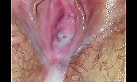 Big creampie for girl