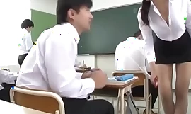 Big Tit Japanese Instructor Drilled On Acclimatize