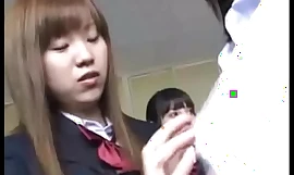 Jepang sekolah gadis waktu penundaan mesin