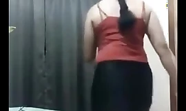 Indyjska lokalna dziewczyna gorąca taniec