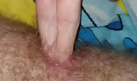 Horny solo male fingers his tight ass