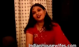 Indisk fuck film Husmor Namrita Rani Sari stripping Onani Porno