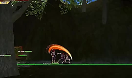 Perjalanan ke gosok-down the Barat Wukong's Cabul Prelude [Side Scroller Hentai game] Ep.2 gosok-bawah bandit raja memiliki an pameran berbelit