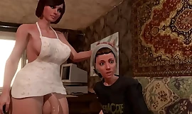 3D Tranny Mother together with Nasty Biseksual Gay-Lelaki tergoda dan bersetubuh heterosexual Lelaki, Hantar Fantasi Sex Video Dalam Talian