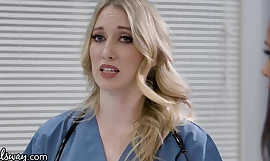 Sexy Novice Nurse In Big Tits Has A Wet Wet crack