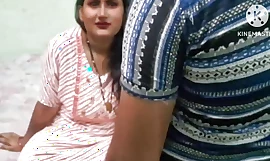 Stepson fucks aunt in Hindi audio